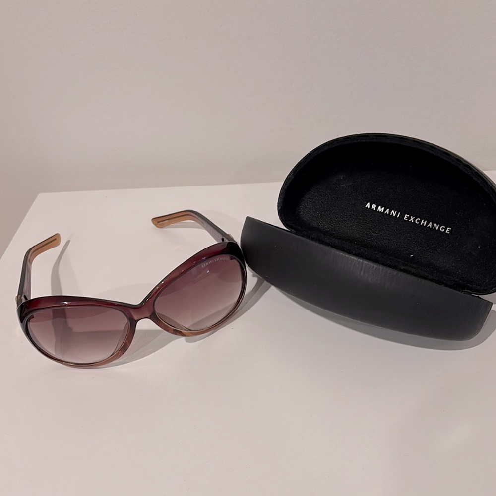 Armani Exchange tortoise Sunglasses